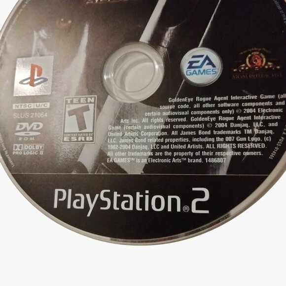 James Bond 007 GoldenEye Rogue Agent Sony PlayStation 2 Game Disc Teen - Picture 3 of 3